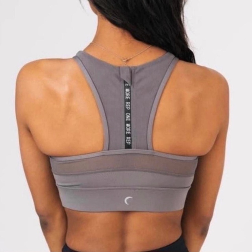Zyia active all star grey padded sports bra - Picture 2 of 6